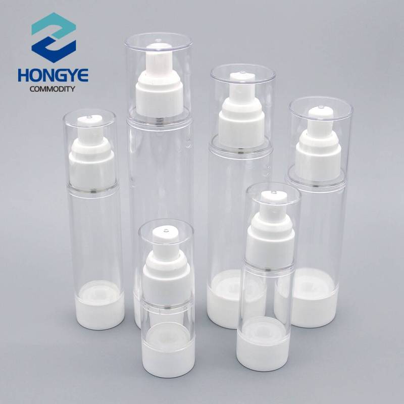 15Ml30Ml50Ml80Ml100Ml120Ml Plastic Cosmetics Travel As Vacuum Custom Airless Spray Bottle