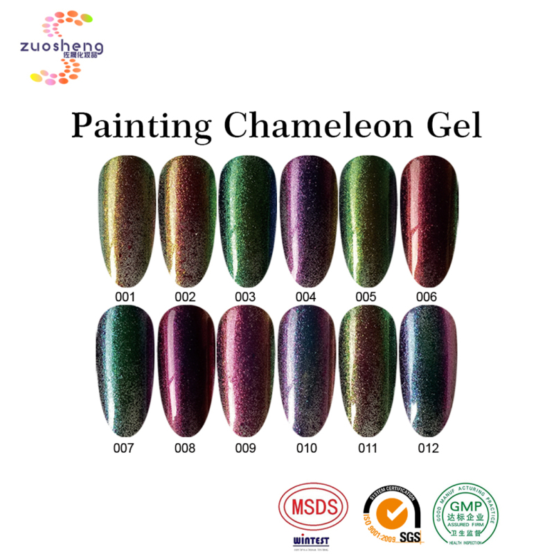 top quality changing color painting chameleon gel factory price