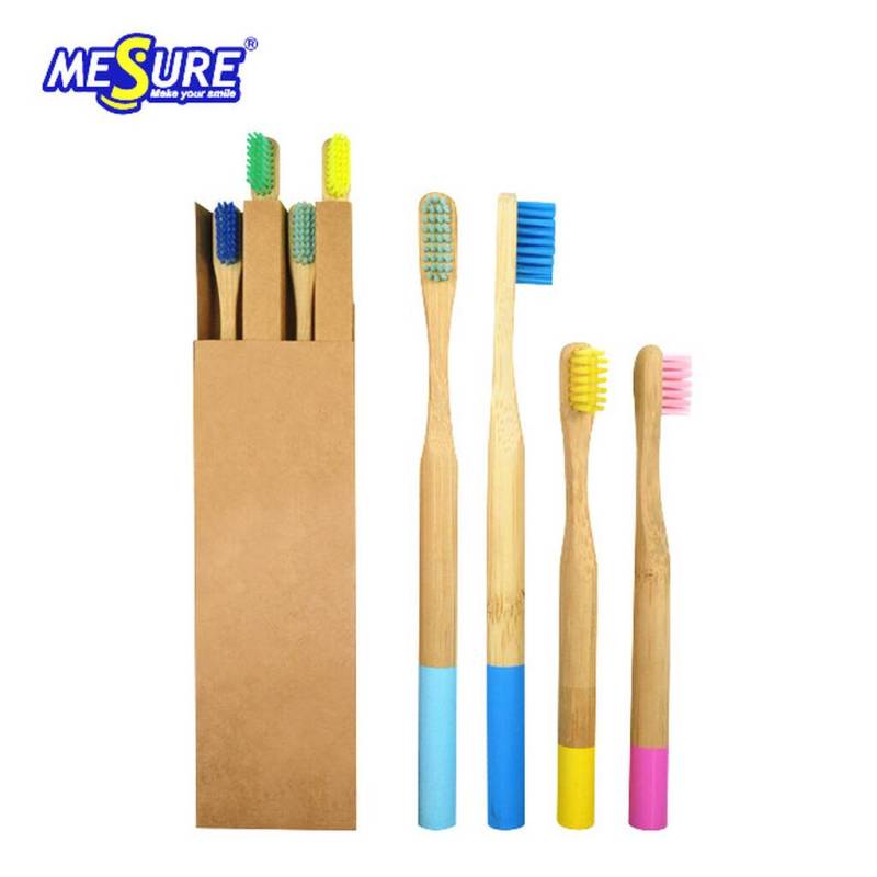 eco-friendly biodegradable bristles organic natural charcoal infused wholesale bamboo toothbrush custom