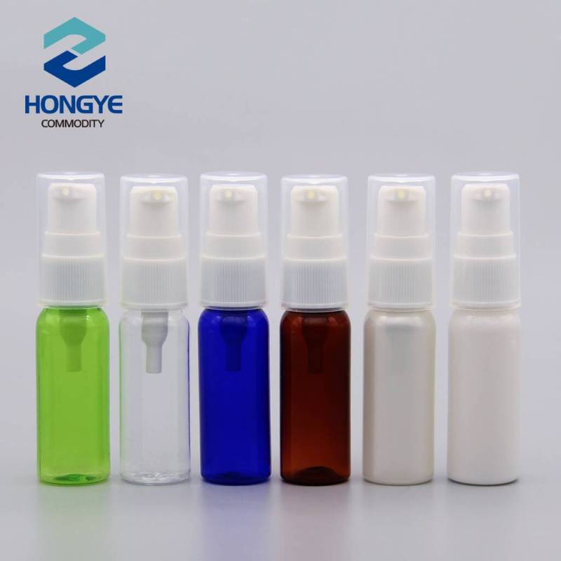 20ml skin milk pump bottle cosmetic empty packing travel lotion pump plastic bottle
