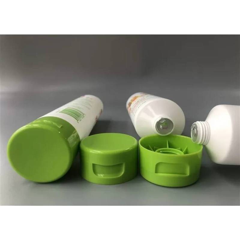 Babyganics Lotion Tube Packaging  PE Cosmetic Tube Flip Top Cap 113g
