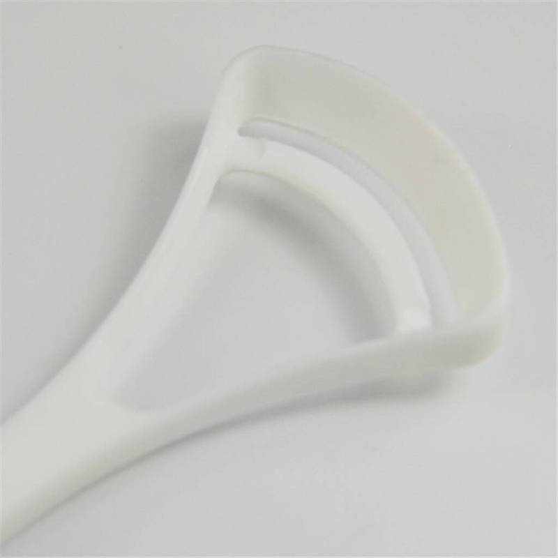 Hot sell personal oral care FDA approve plastic tongue cleaner scraper brush with logo