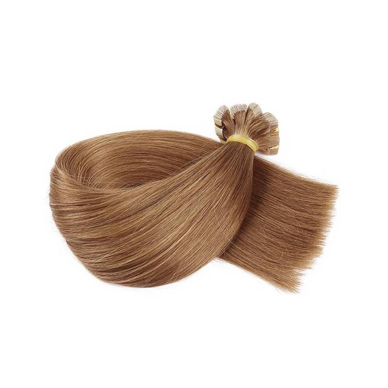High quality real natrual cuticle aligned virgin hair.injection tape on human hair extension 