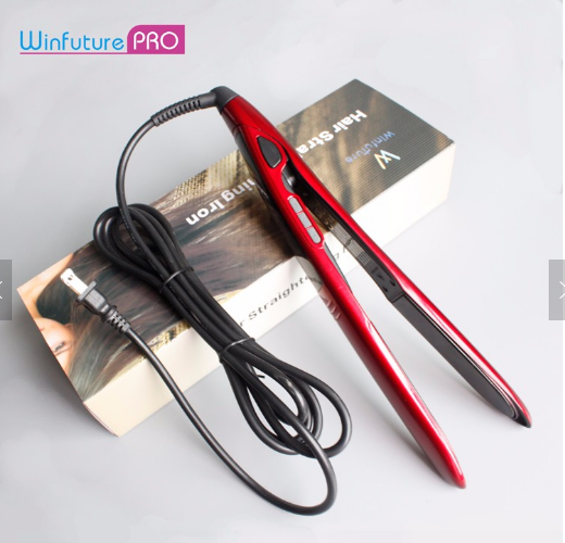 Professional Flat Iron Hair Straightener Hair Flat Iron and Curler in One 