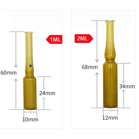 1ml5ml 10ml glass ampoule vial bottles for pharmaceutical 
