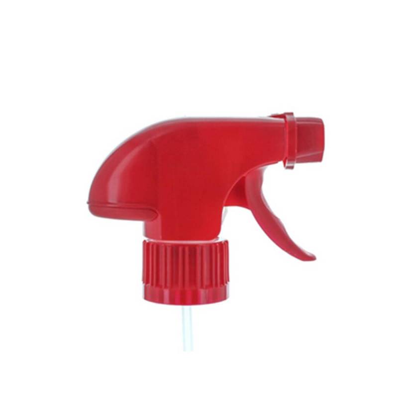 Customized plastic hand trigger mist sprayer in28mm ribbed closure for bottle