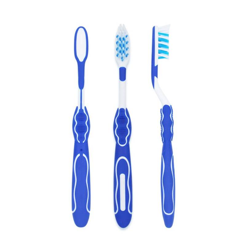 Custom logo oem oral care travel home different bristles material adult plastic adult toothbrush