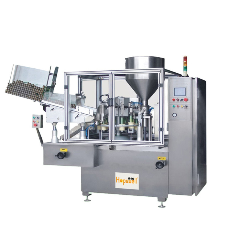 Soft Tube filling and sealing machine