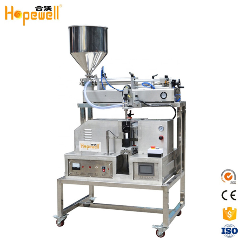 Soft Tube filling and sealing machine