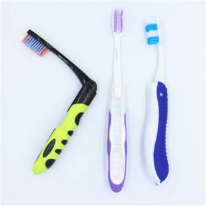 Wholesale home travel adult dental products china travel pocket foldable toothbrush