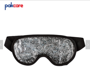 Cooling eye mask, Hot Cold Compression Therapy Glitter Ice Pack Cooling Gel Eye mask 