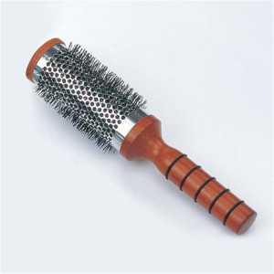 Wood Hair Brush Set Salon Hair Equipment Curling Brush