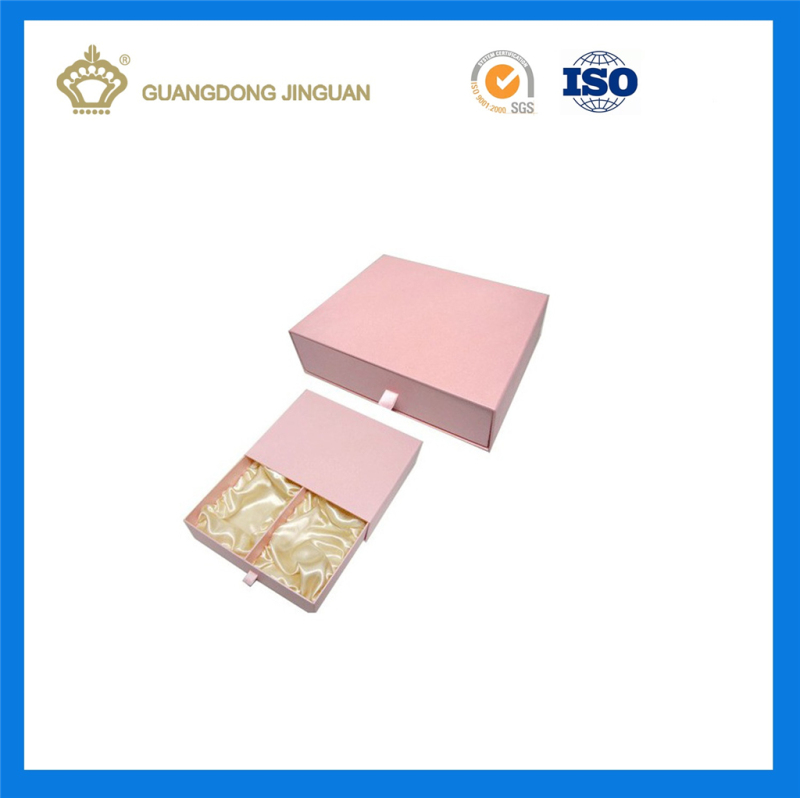 Custom printed corrugated cosmetic packaging box and insert 