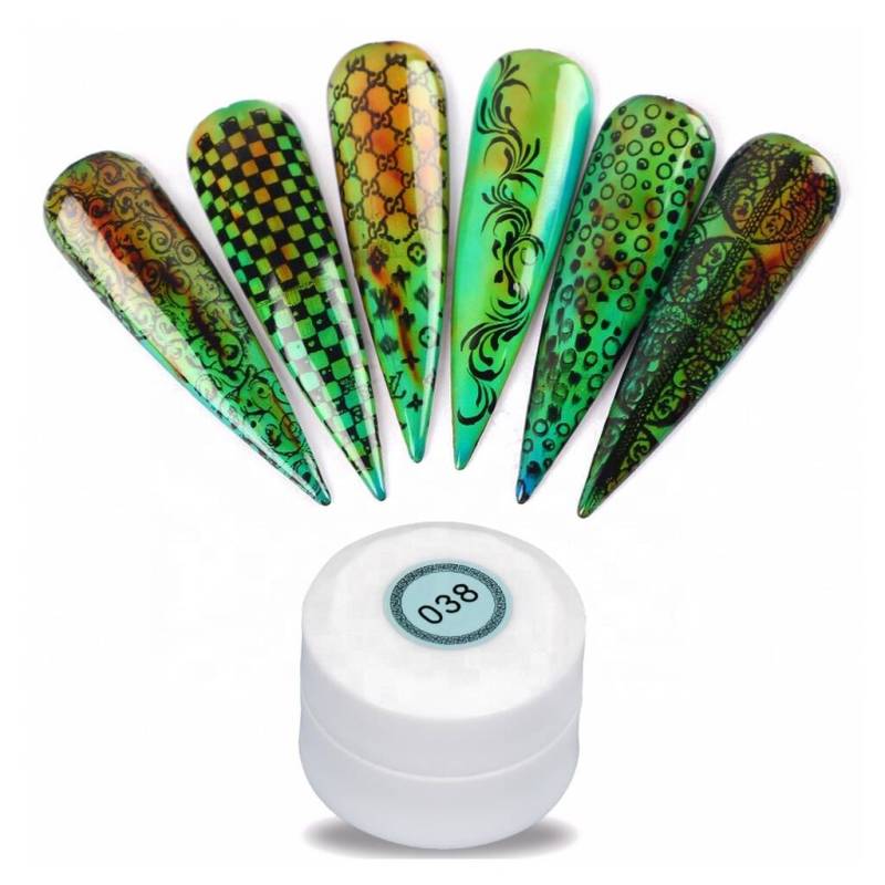 QS New Long Lasting Nails Supplies Chameleon Temperature Change Color Nail Art Gel Polish 