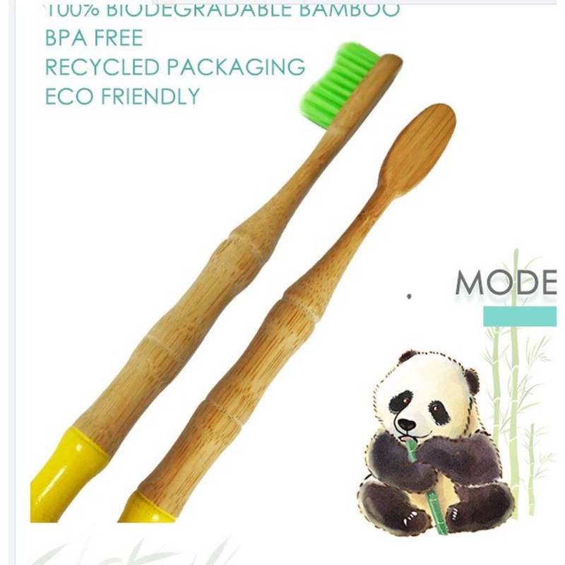 100% natural eco toothbrush oem bamboo products wholesale