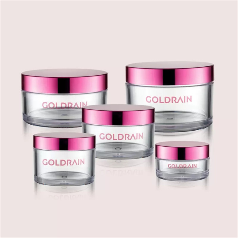 Plastic Cosmetic Jars- 8 oz / 250ml PET plastic cosmetic jars