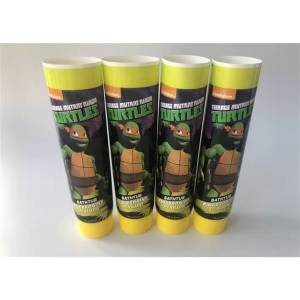 Yellow Turtle Printing PBL Tube 89ml Bath Wash Plastic Barrier Filling From Tube End