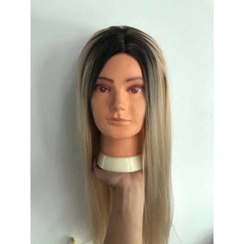 high quality ombre synthetic long wavy black wig, full lace synthetic bob lace front wig heat resistant wigs of synthetic hair
