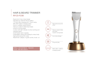 Hair Beard Trimmer RFCD-F23B
