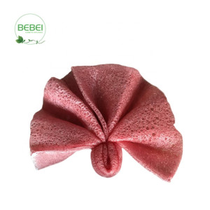 konjac towel with box Durable Konjac Konnyaku Facial Puff Face Cleanse Washing Sponge