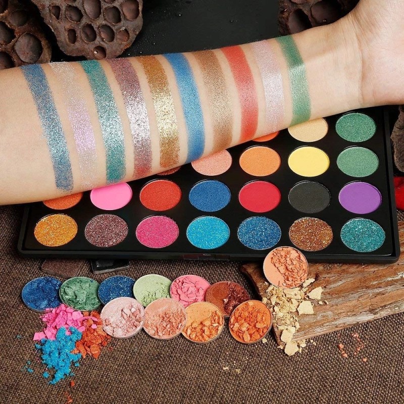 12 colors cosmetic eye shadow palette 