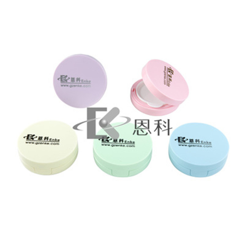 factory price plastic empty cosmetic container fashion BB cushion compact mirror case 