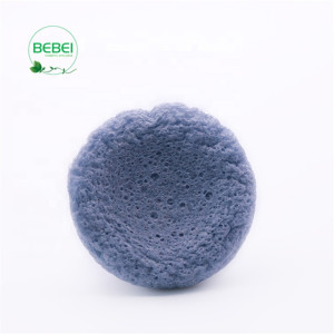 Factory produce blueberry half-ball shape oven-drying compress sponge which is Organic and vegetarianism