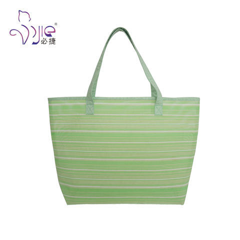PVC mesh tote bag beach bag linen handle
