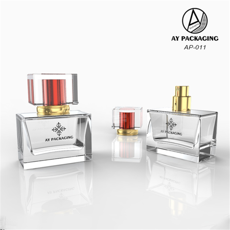 AP-011 Hand Polish Glass Perfume Bottle 30ML Acrylic Cap