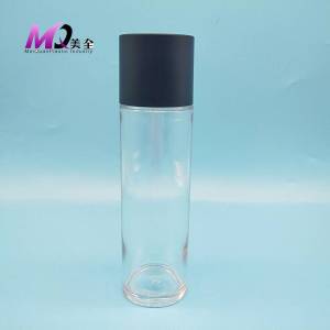 120ml Empty Heavy PET bottle plastic toner bottle with 24 410 screw lid