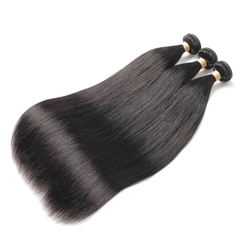 Vast Brazilian Straight Hair Bundles 1/3/4 Pcs Straight Human Hair Bundles 24 26 28 Inch Remy Hair Weave Natural Color 