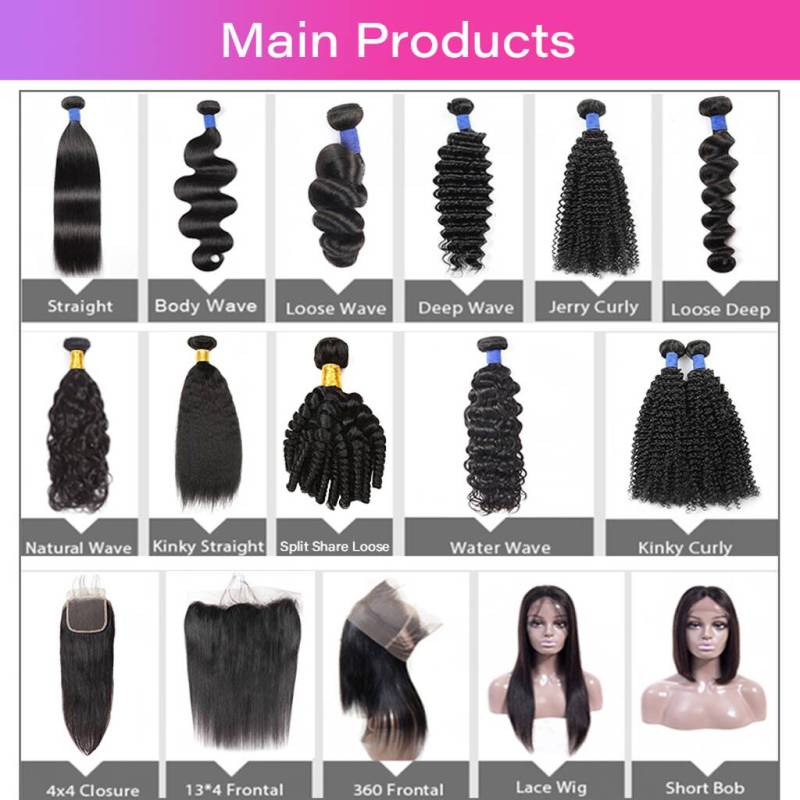 Vast 100% Natural Human Hair Peruvian Cuticle Aligned 10A Raw Remy Virgin Straight hair Bundles 