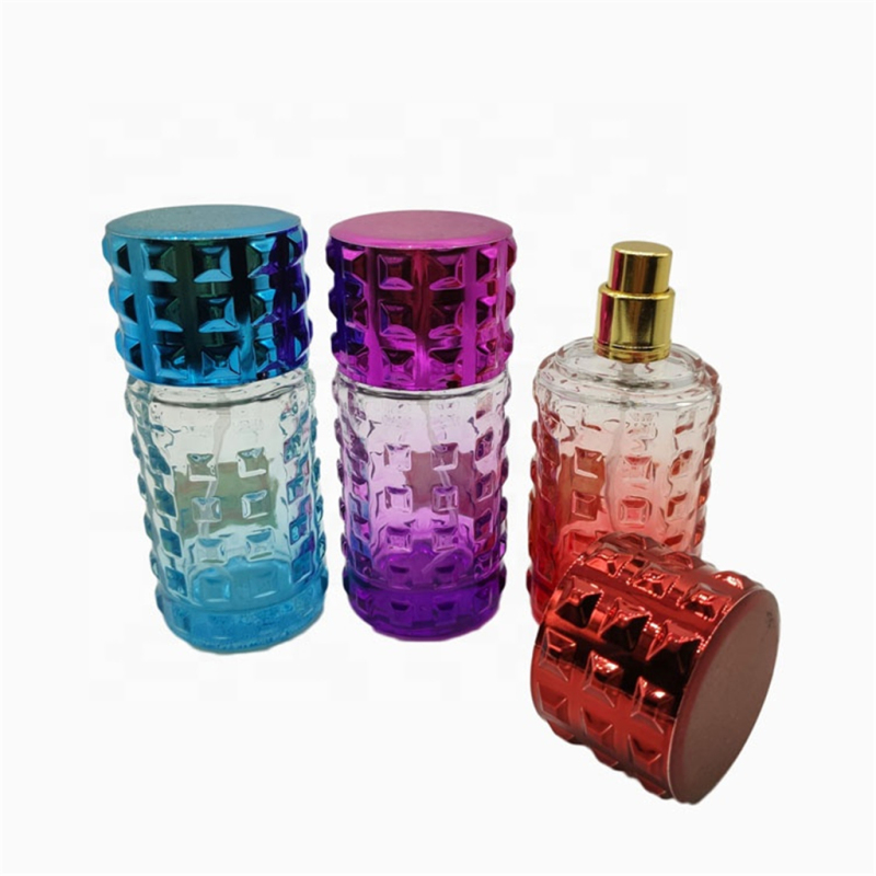 China products factory price custom made glass perfume bottles cosmetic packaging 30ml 50ml glass perfume bottle 