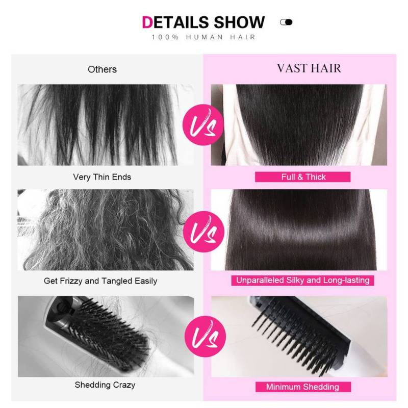 Vast Wholesale Hair Virgin Brazilian Body Weave Natural Human Hair body wave Bundles With Closure 100% Human Hair Extension 