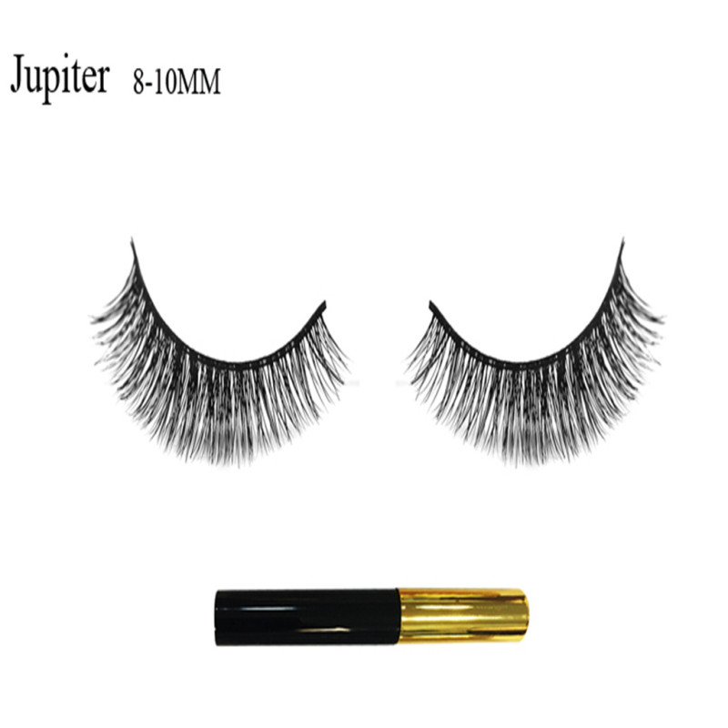 Jupiter Series 1 Pairs mink Magnetic Eyeliner Eyelash set