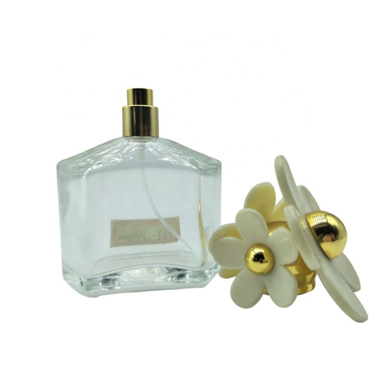 Wholesale Custom Empty 50ML 100ML Glass Perfume Bottle Manufacturers 