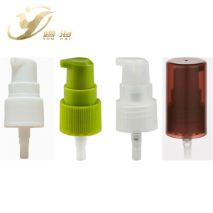 Free Sample 18/410 20/410 Cover cap plastic cosmetic eye whipped lotion cream pump