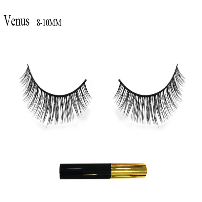 Venus Series 1 Pairs mink Magnetic Eyeliner Eyelash set