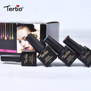 Tertio Small square bottle 105 colors gel polish nail art led uv gel nail polish