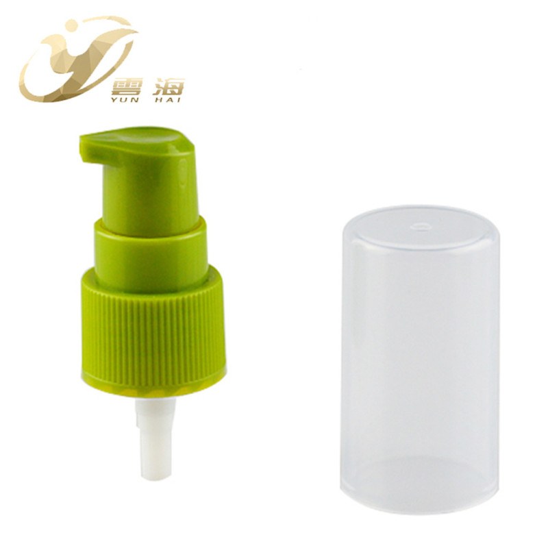 Free Sample 18/410 20/410 Cover cap plastic cosmetic eye whipped lotion cream pump