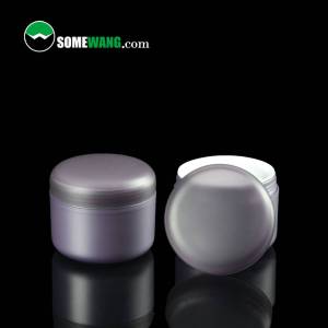 2019 New design 250g 8.3oz skin care cream plastic jar for personal care and cosmetic packaging in China 