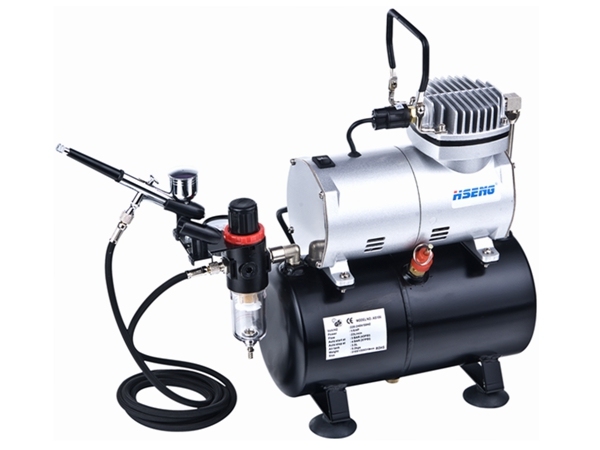 AS186K industry Airbrush compressor kit 
