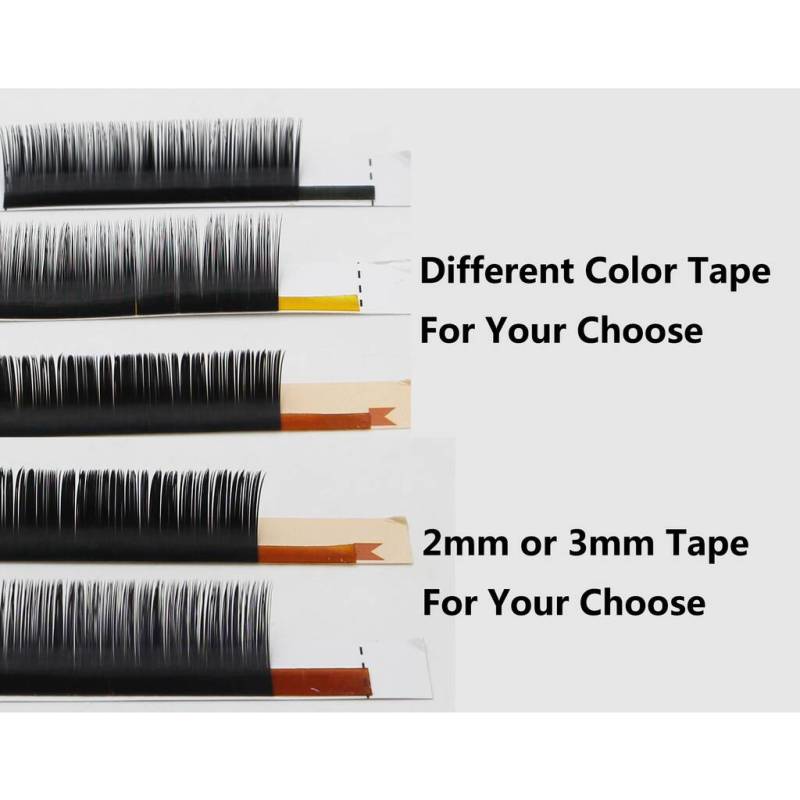 Own Brand Korean Silk Soft Siberian Mink Private Label Individual Volume Eyelash Extension Lashes Manufacturer Supplies Product