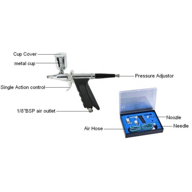 HS-116 Single-action Trigger Airbrush For Makeup