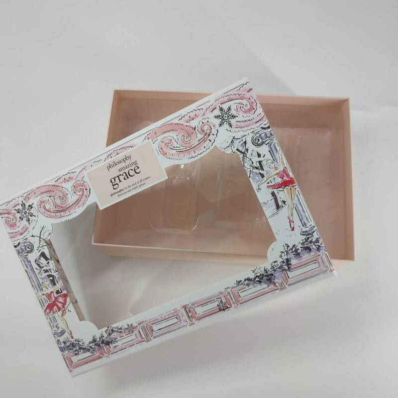 cosmetic paper gift set box makeup packaging cosmetic makeup packaging 