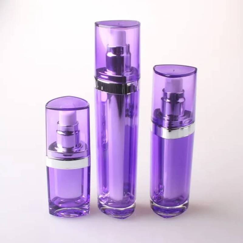 Heart-Shaped Cosmetics Containers and Packaging Airless Pump Bottle for Body Lotions