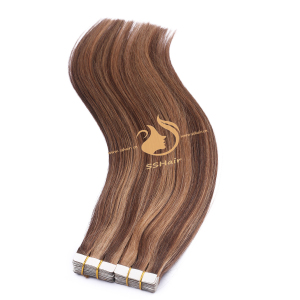 SSHair // Tape in Hair Extensions // Remy Hair // 4#P27# // Straight 