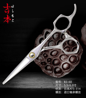 Japan ATS-314 steel hair scissors B3-55