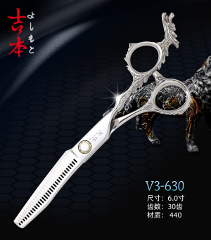 Professional 440C Steel  Hair Scissors V3-630