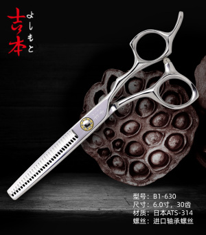 Japan ATS-314 steel hair scissors B1-630T